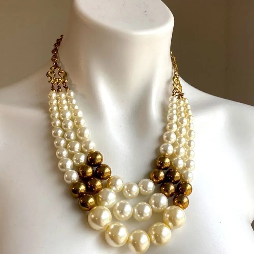 Kenneth jay lane  vintage necklace